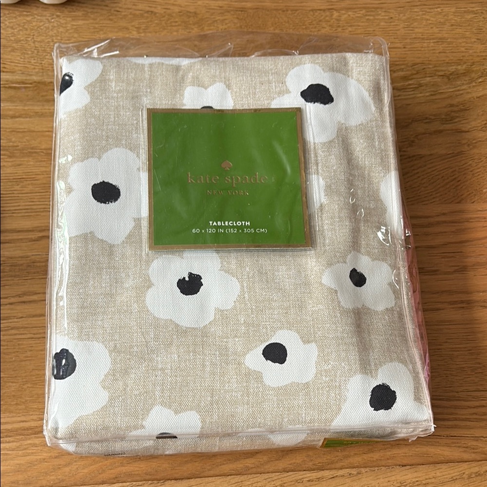 Kate Spade Floral Tablecloth
